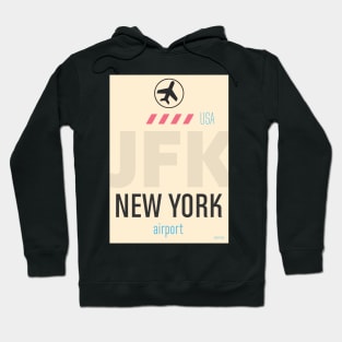 Classic airport JFK New York Hoodie